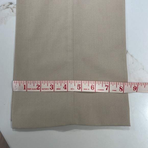 CHICOS Dress Slacks, light khaki color, Size 1(12) - Picture 5 of 8